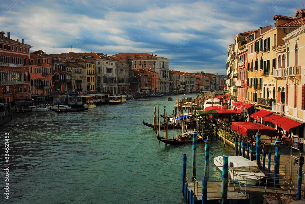 The View on the Grand Canal in Venice