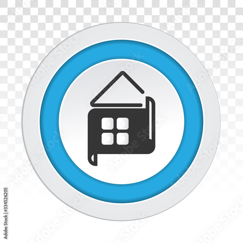 Web home page flat icons for apps and websites