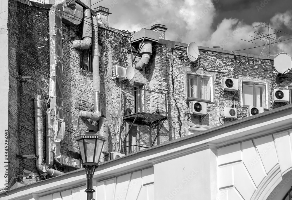 Fototapeta premium City wall. Griboyedov Canal. Saint-Petersburg. Russia.