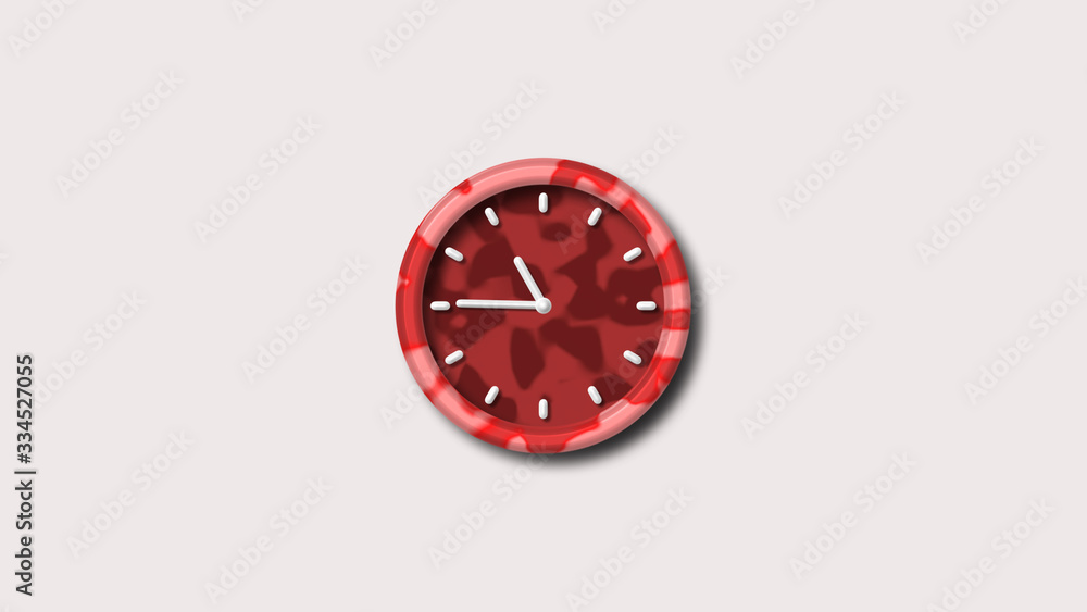 Army red color clock icon,Army red 3d wall clock icon,clock icon Army red color clock icon,Army red 3d wall clock icon,clock icon