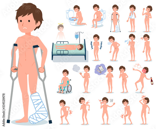 flat type nude men_sickness