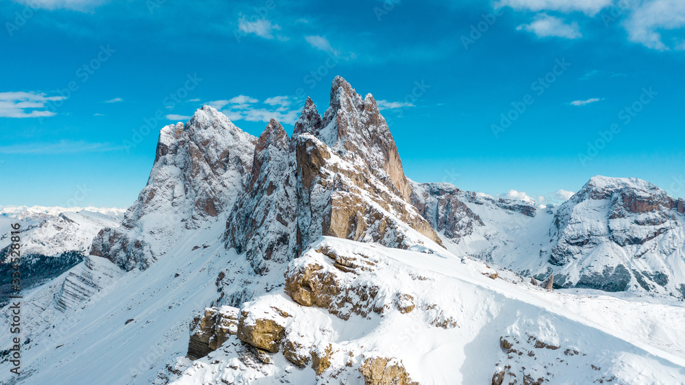 Seceda 2500 peak Italy Dolomites Seceda 2500 peak Italy Dolomites