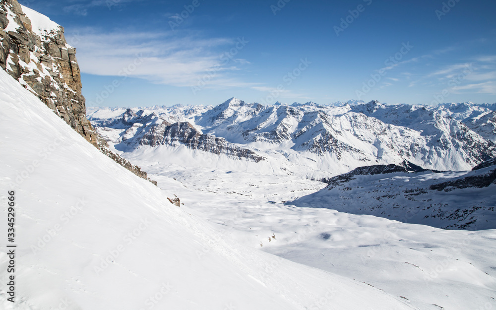 Rhaetian Alps, San Bernardino Switzerland.