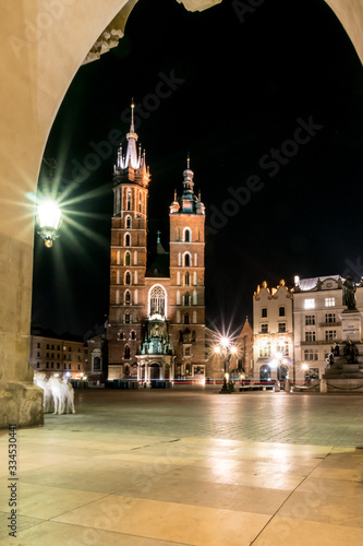 24-03-2020 Puste Stare miasto Krakowa. Coronavirus (Covid-19).