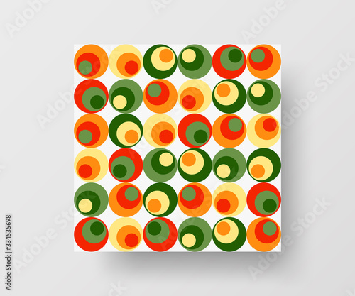 Amazing business advertisement vector mural art square banner mock up. Modern corporate abstract geometric illustration design layout background. Company identity quadrangle texture brochure template.