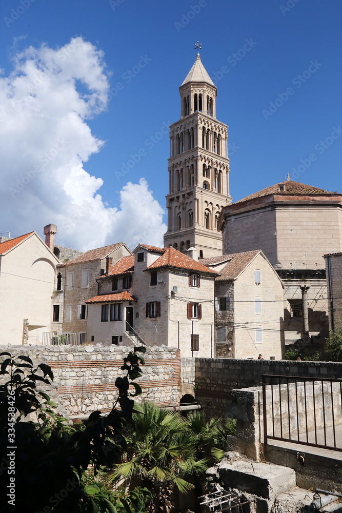 Fototapeta premium Croatia views and city of Split