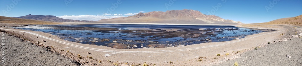 Laguna altiplanica, San Pedo do Atacama Laguna altiplanica, San Pedo do Atacama