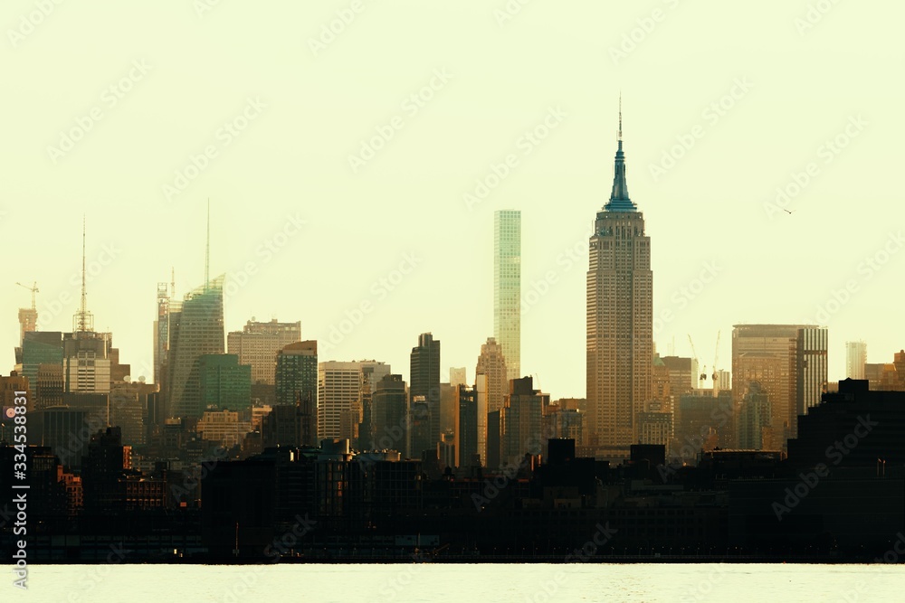 Fototapeta premium New York City midtown skyline