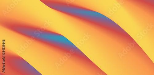 Abstract background with dynamic effect. Optical illusion of distortion of space. Modern pattern. 3d vector illustration for design.