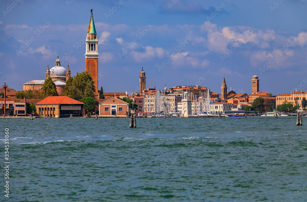 Fototapeta premium San Giorgio Maggiore church in Venice Italy from the Venetian Lagoon