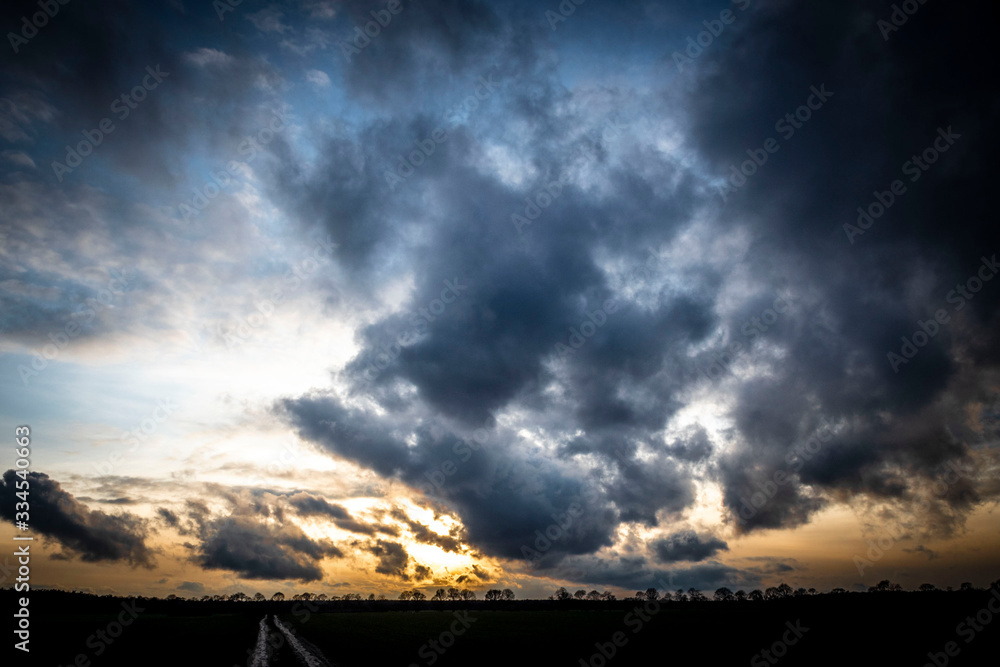 Fototapeta premium niebo, chmury