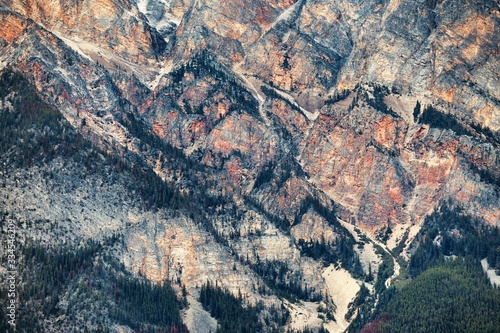 Snow Mountain closeup Banff