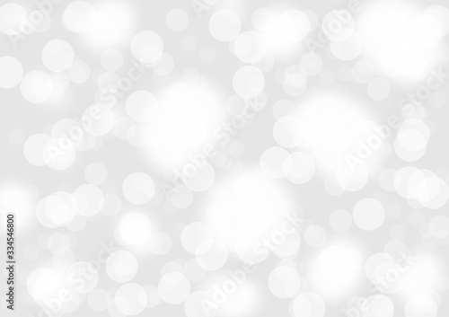 White bokeh circle soft abstract background.Wallpaper vector soft light.