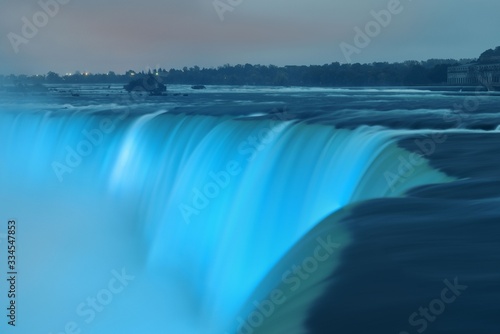 Niagara Falls at night
