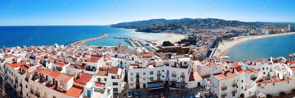 Peniscola Castle panorama