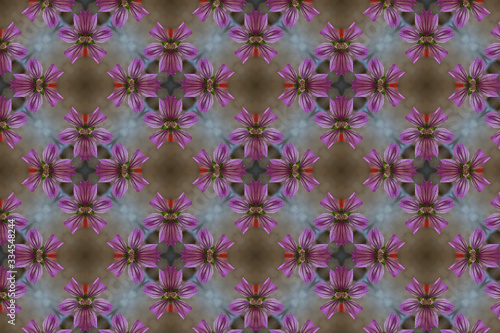 seamless pattern with flowers
