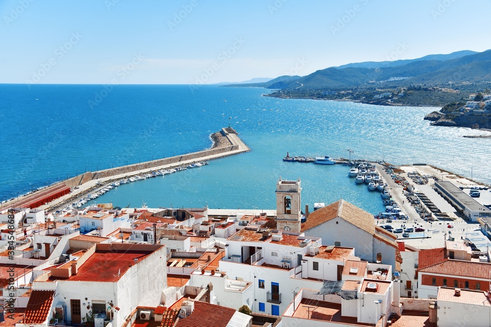 Naklejka premium Peniscola Castle