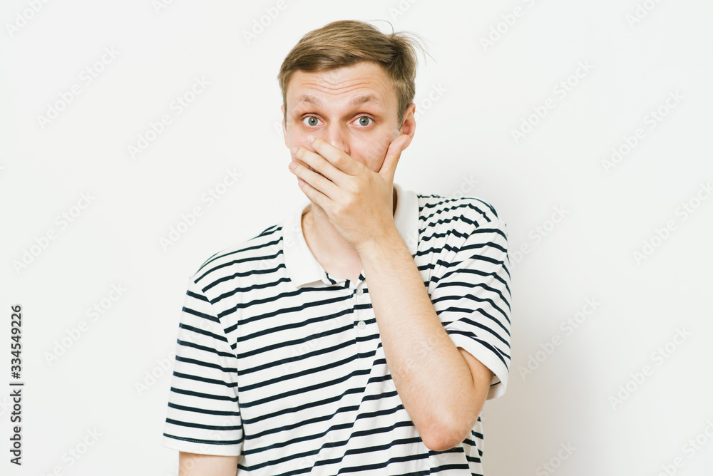 Shocked man Shocked man