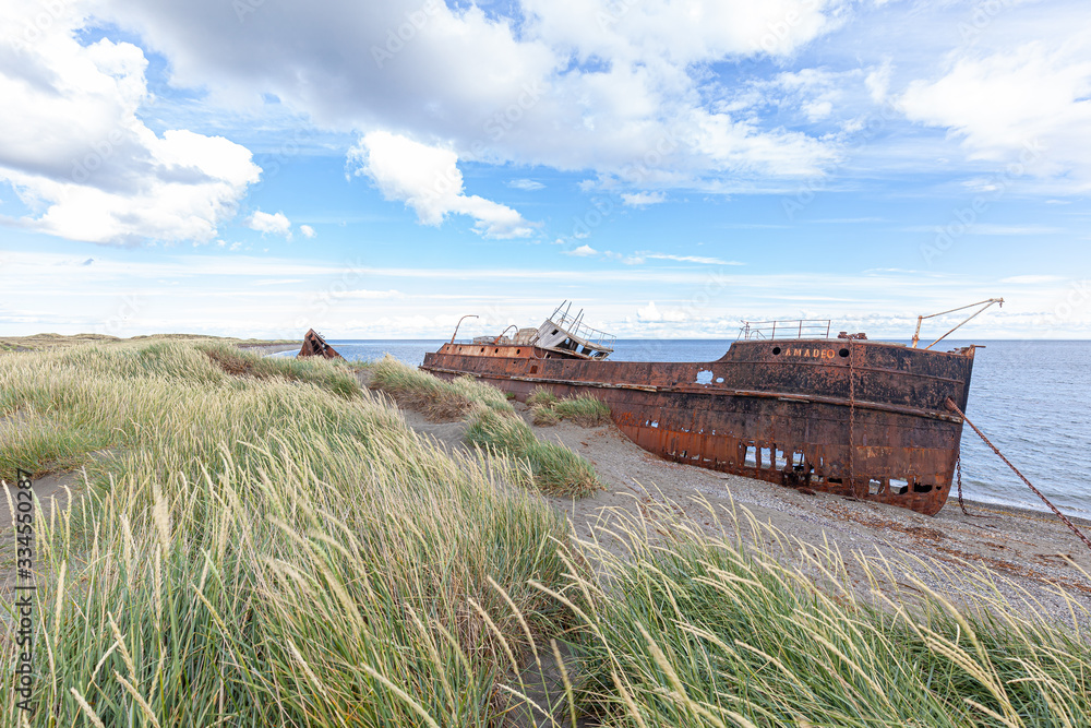 Remains of the ship Remains of the ship