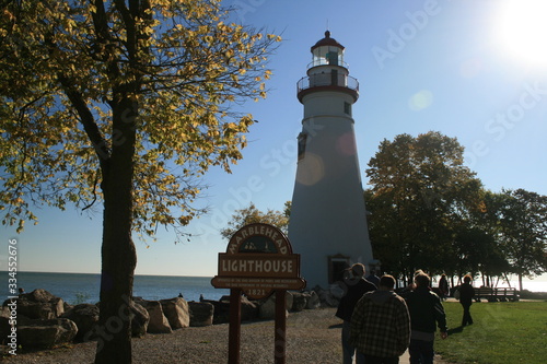 Marblehead Lighthouse, Lake Erie, Ohio photo