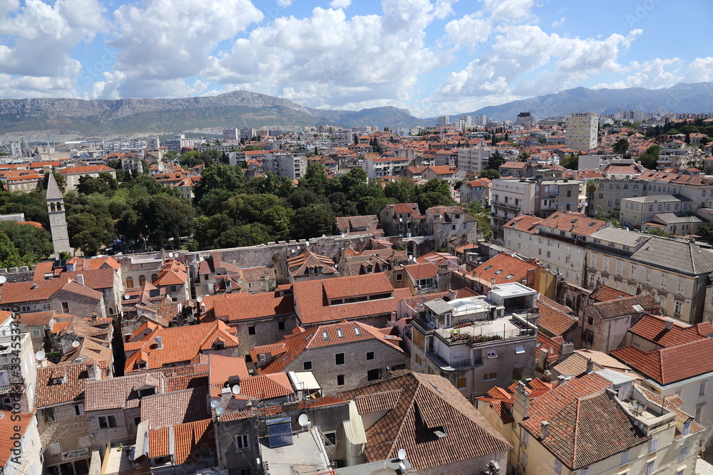 Fototapeta premium Croatia views and city of Split