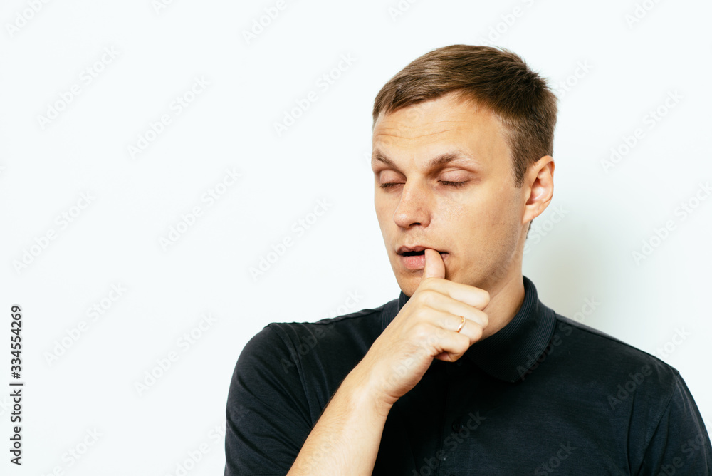 man bites his nails man bites his nails