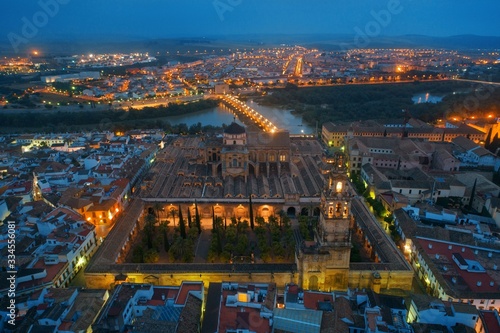 The Mosque–Cathedral of Córdoba aerial view © rabbit75_fot