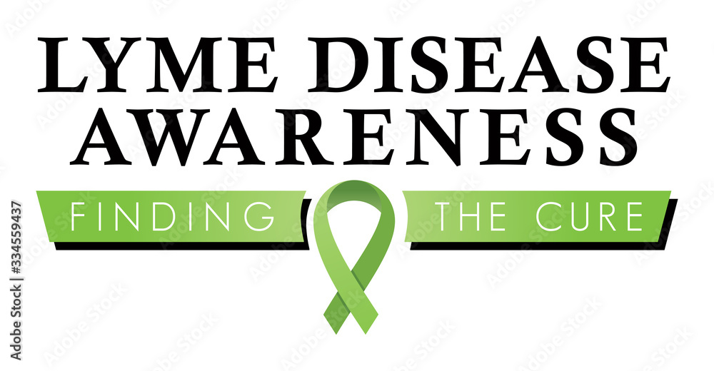 Lyme Disease Awareness Logo | Lime Ribbon Icon to Raise Awareness ...