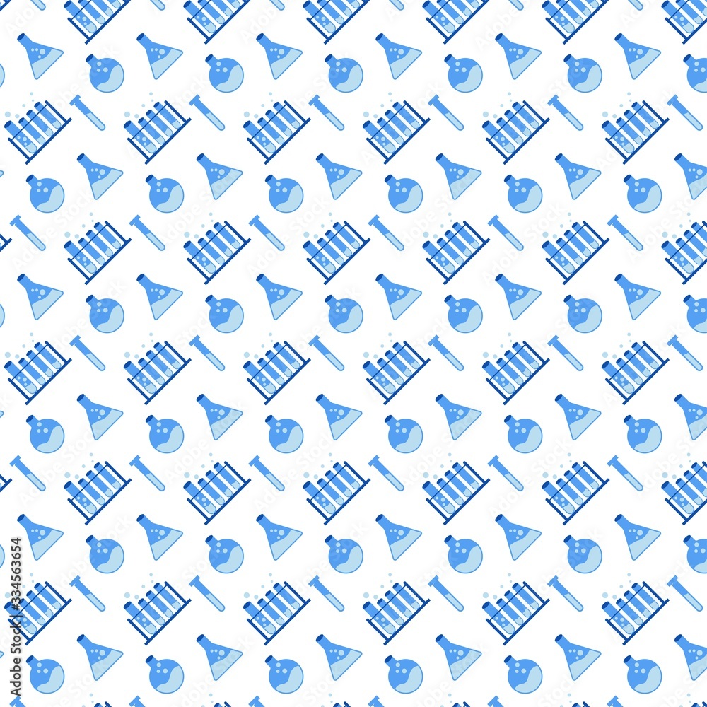 Seamless lab pattern template. Seamless lab pattern template.