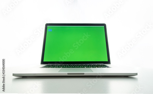 Person working on the computer laptop apple macbook