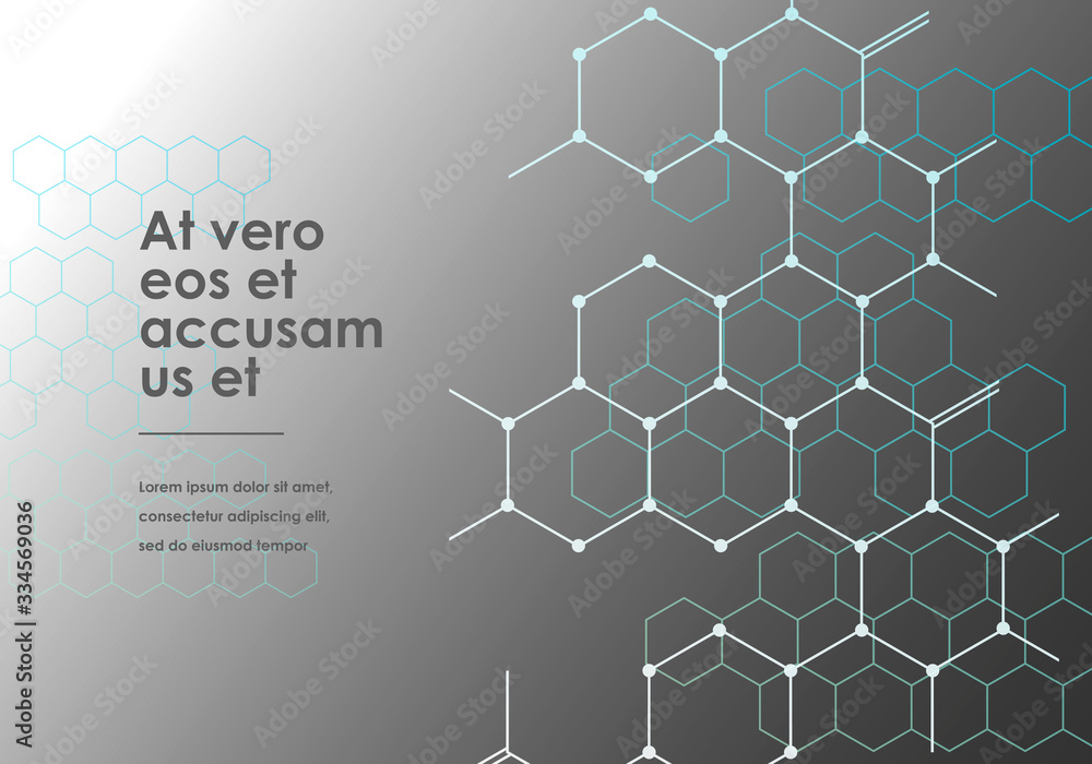 Vector design abstract background hexagon. Vector design abstract background hexagon.