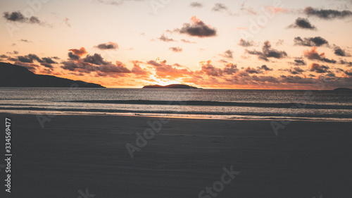 Sunset at the beach