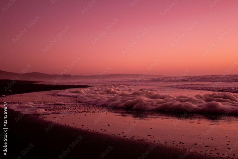 Fototapeta premium sunset on iloca