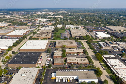 Commercial Office Park Aerial
