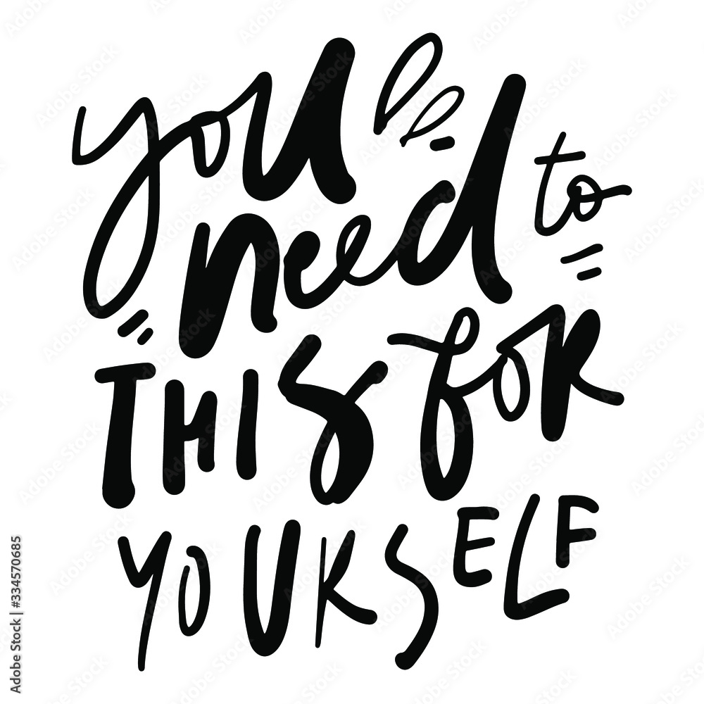 Positive inspirational quote. Affirmations. Hand lettering illustration. Moden abstract background Positive inspirational quote. Affirmations. Hand lettering illustration. Moden abstract background
