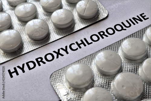 Hydroxychloroquine is a medication used to prevent and to treat malaria.Its also being tested as a drug to fight the corona virus epidemic. photo