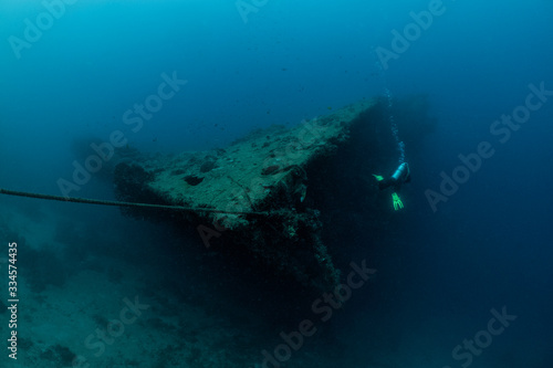 Wreck Diving Vanuatu President Coolidge © Angiolo