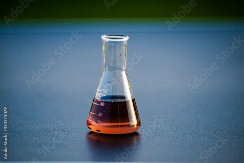 Chemical glasses for analyssis