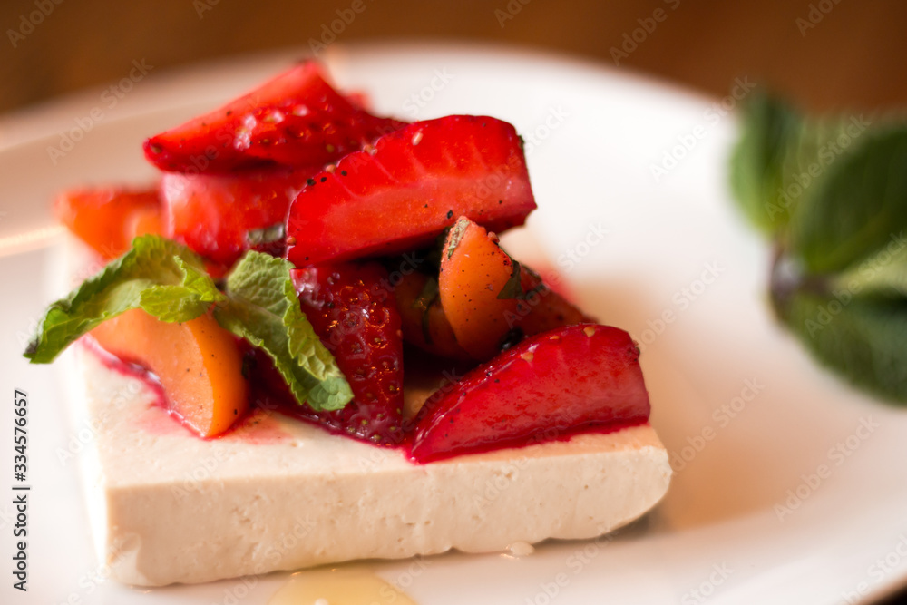 strawberry cheesecake