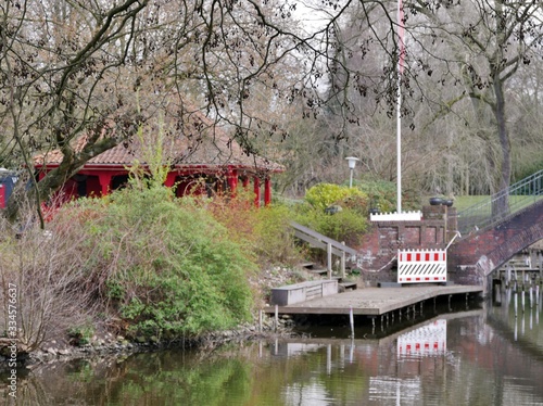 Pavillon im Stadtpark Hamburg photo