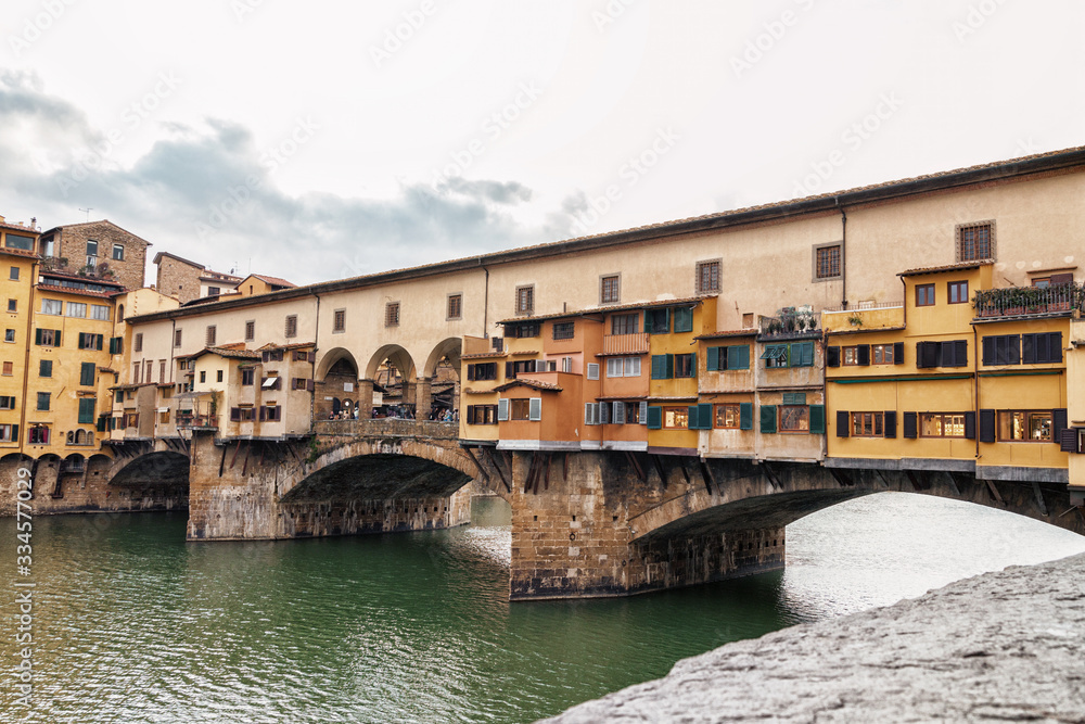 Ponte vecchio Arno Firenze