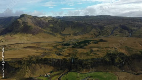Aerial/ Drone footage of Iceland 2