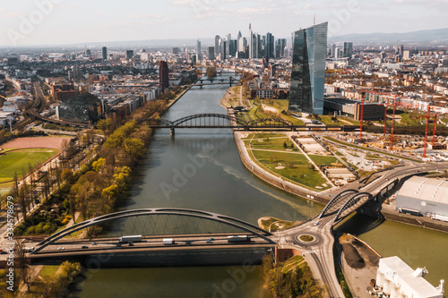 Frankfurt am Main a beautiful city for tourism. 