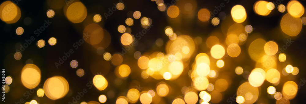 Christmas and Happy new year on blurred bokeh with snowfall banner background Christmas and Happy new year on blurred bokeh with snowfall banner background