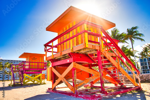 Miami Beach Lifeguard booths © Venu