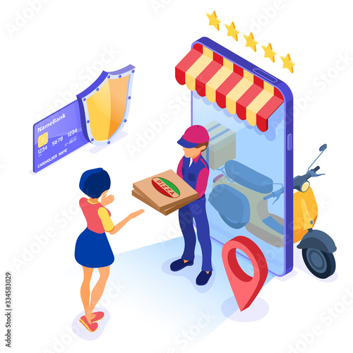 online food order package delivery service