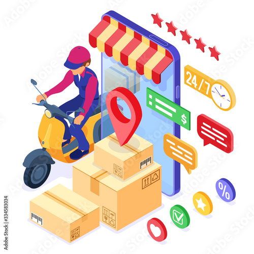 online order package delivery service