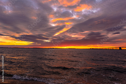 Sunrise at Sandy Point Park Annapolis Maryland 