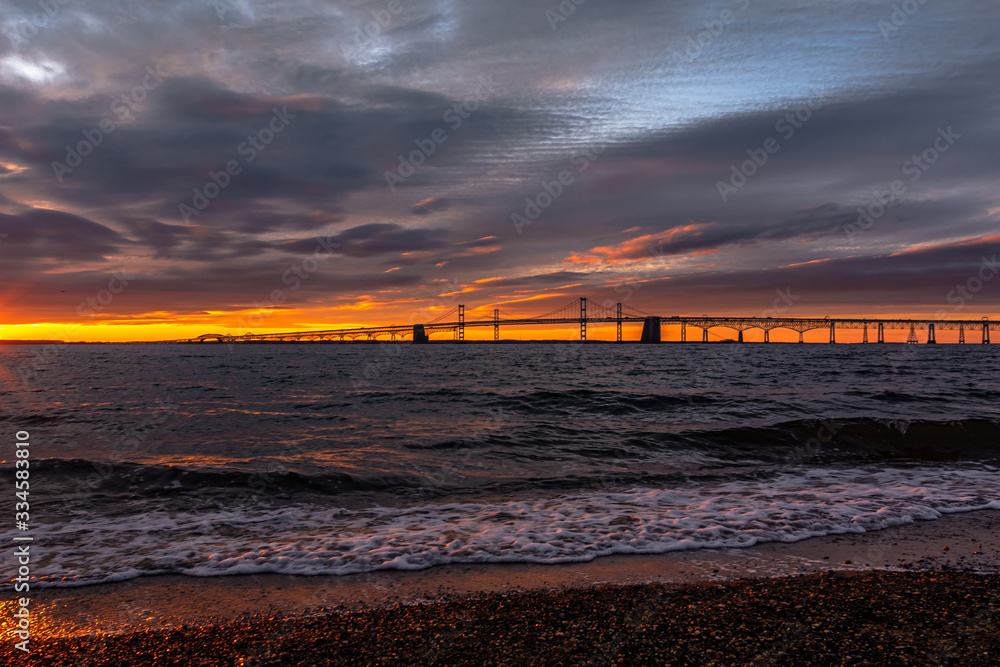 Naklejka premium Sunrise Annapolis