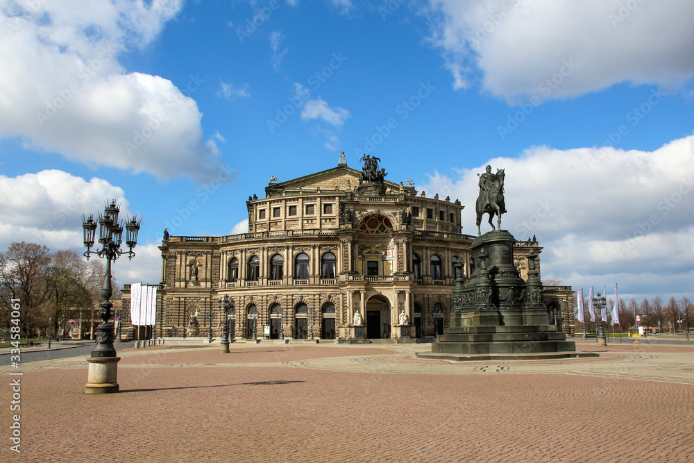 Obraz premium Impressions of the old town in Dresden, Germany